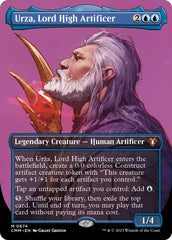 Urza, Lord High Artificer (Borderless Profile) [Commander Masters] | The Time Vault CA