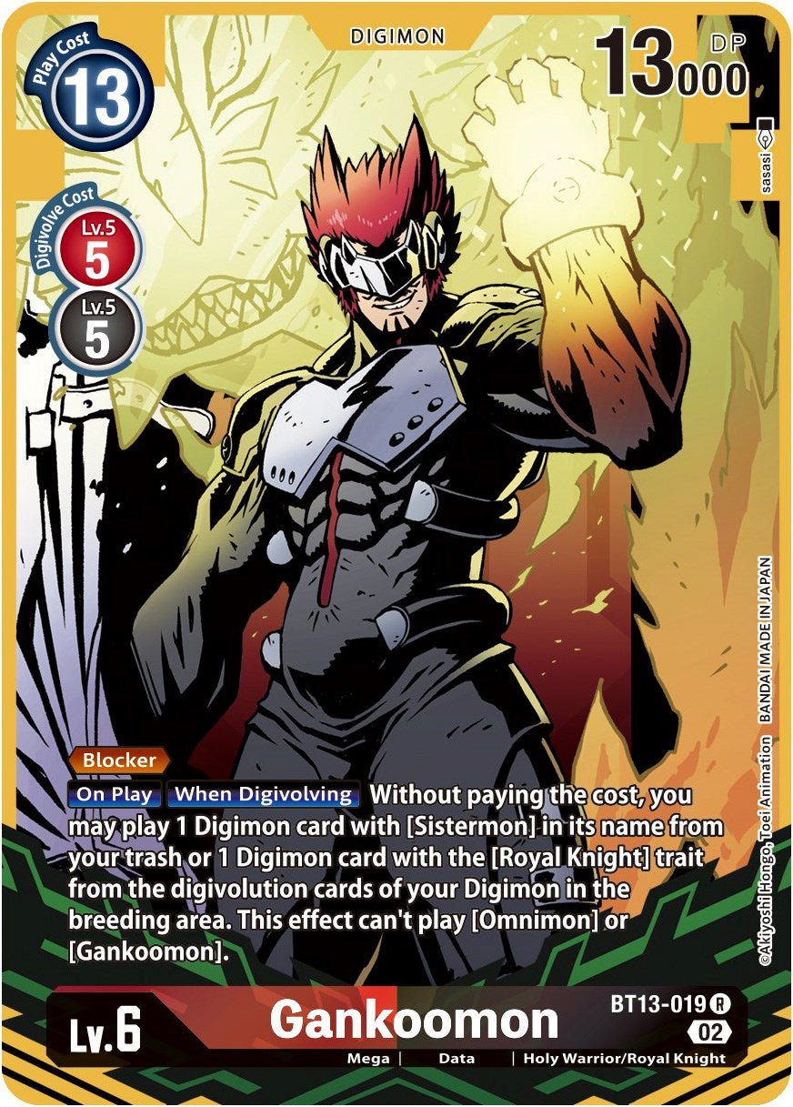 Gankoomon [BT13-019] (Alternate Art) [Versus Royal Knights Booster] | The Time Vault CA