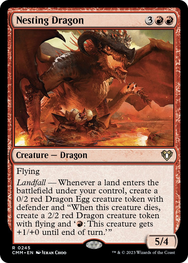 Nesting Dragon [Commander Masters] | The Time Vault CA