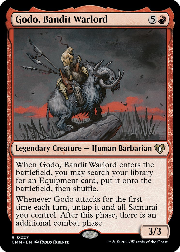 Godo, Bandit Warlord [Commander Masters] | The Time Vault CA