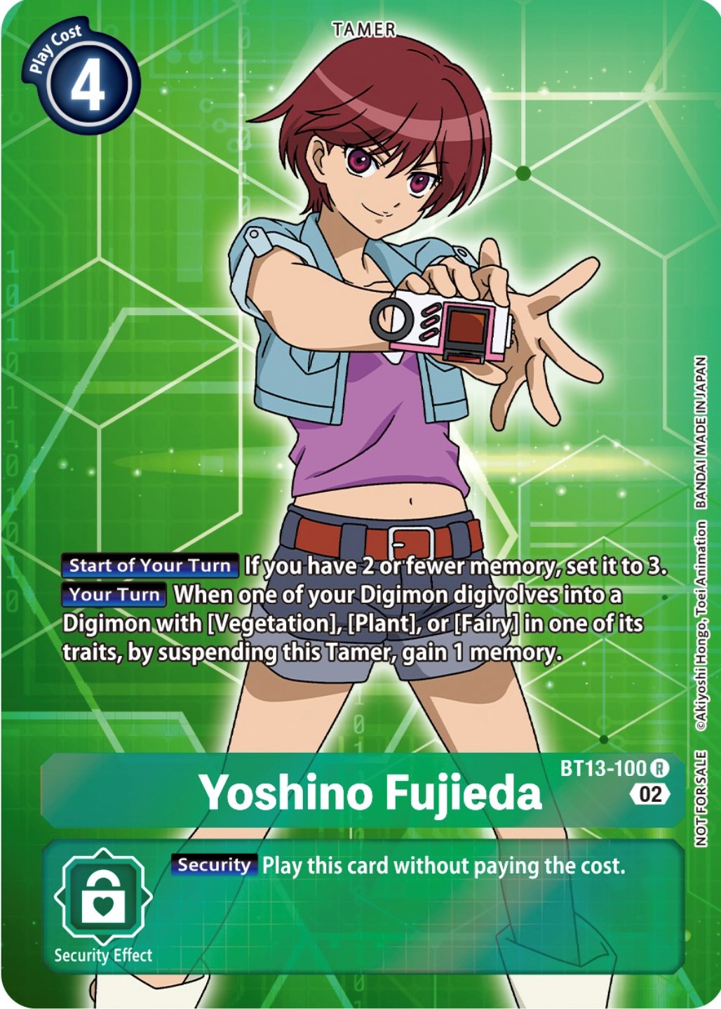 Yoshino Fujieda [BT13-100] (Box Topper) [Versus Royal Knights Booster] | The Time Vault CA