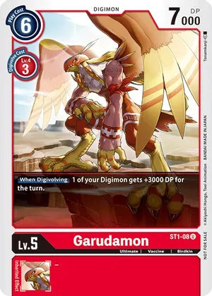 Garudamon [ST1-08] [Promotional Cards] | The Time Vault CA