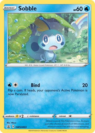 Sobble (SWSH003) [Sword & Shield: Black Star Promos] | The Time Vault CA