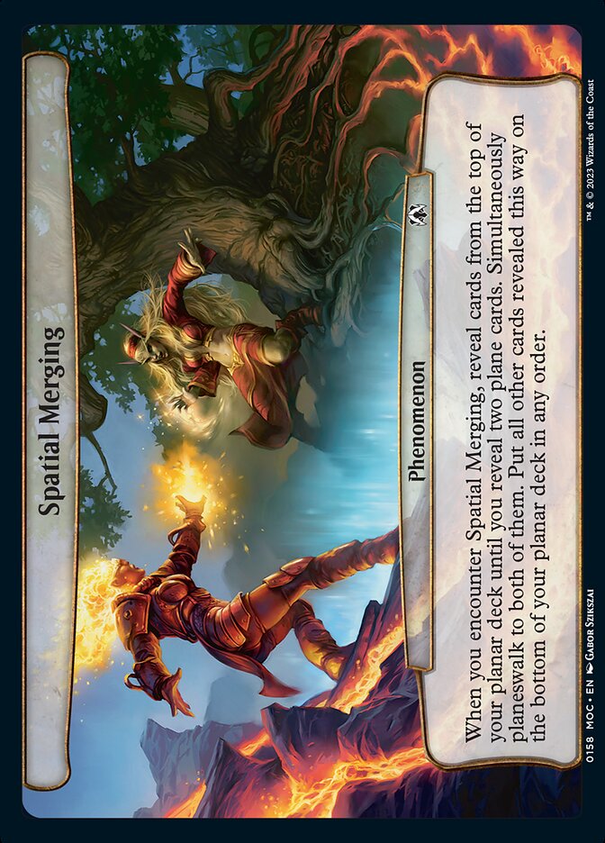 Spatial Merging [March of the Machine Commander] | The Time Vault CA