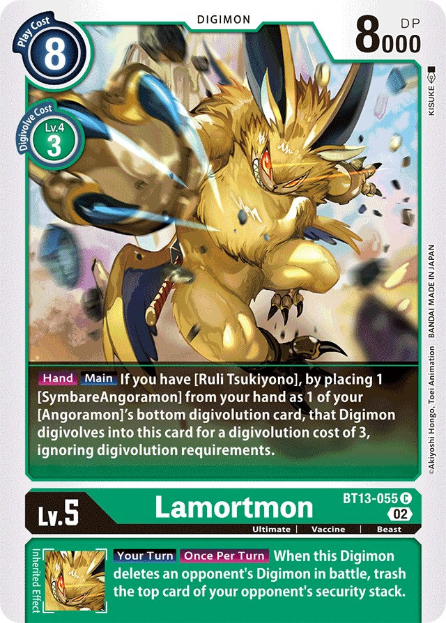 Lamortmon [BT13-055] [Versus Royal Knights Booster] | The Time Vault CA