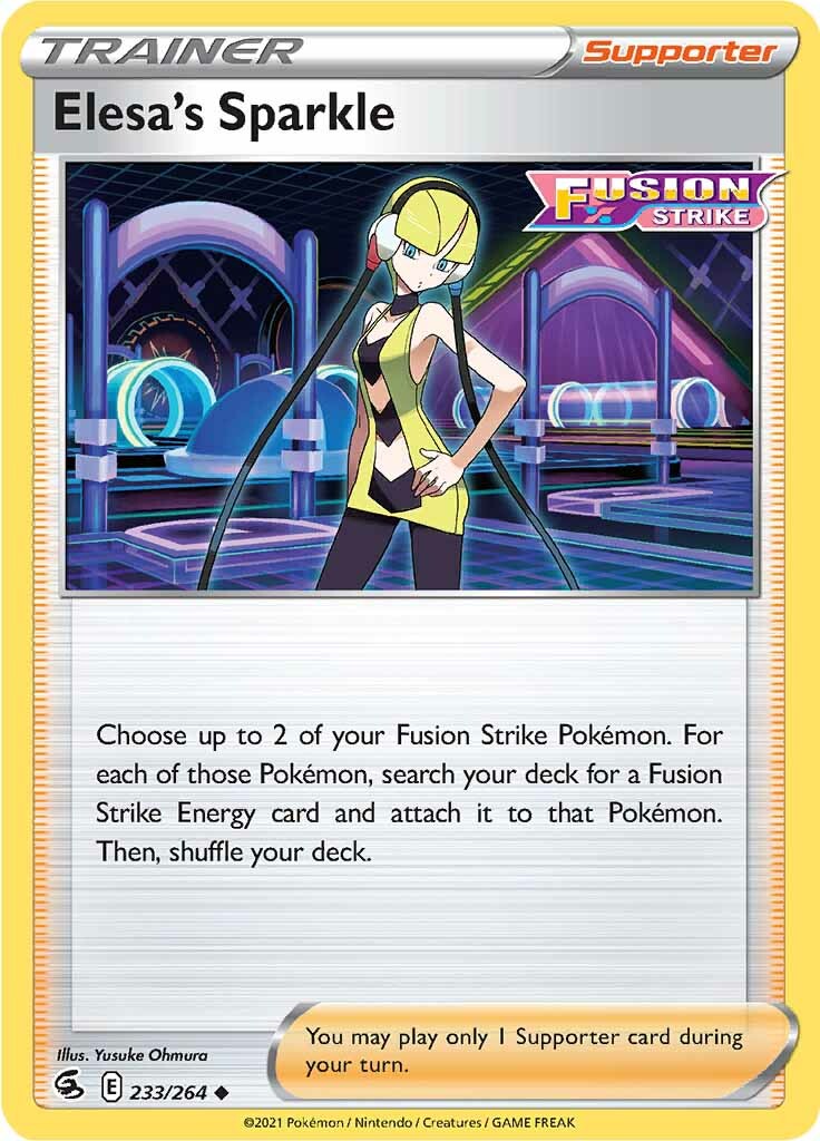 Elesa's Sparkle (233/264) [Sword & Shield: Fusion Strike] | The Time Vault CA