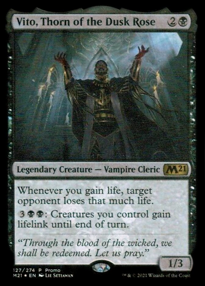 Vito, Thorn of the Dusk Rose [Resale Promos] | The Time Vault CA