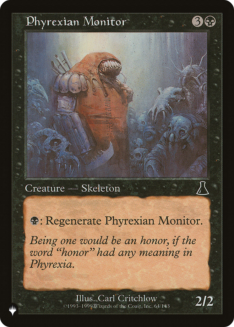 Phyrexian Monitor [The List] | The Time Vault CA