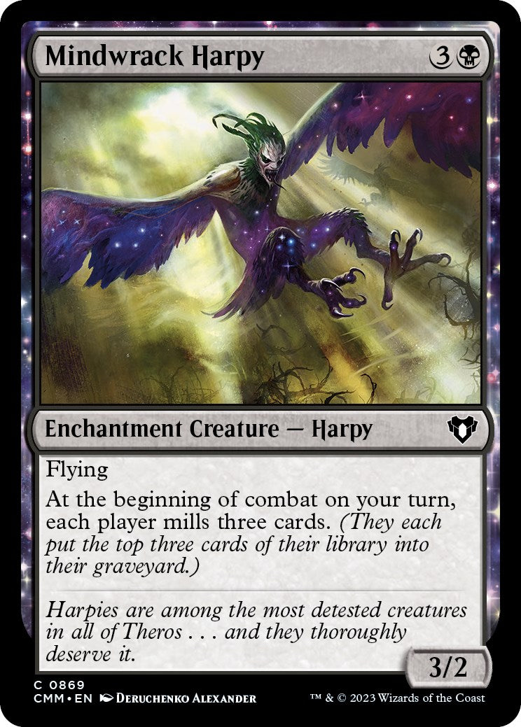 Mindwrack Harpy [Commander Masters] | The Time Vault CA