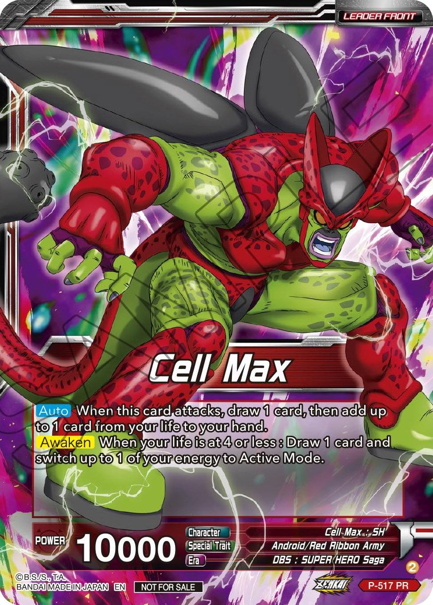 Cell Max // Cell Max, Devouring the Earth (Gold-Stamped) (P-517) [Promotion Cards] | The Time Vault CA