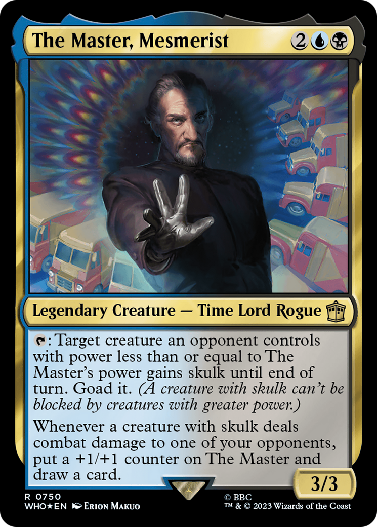 The Master, Mesmerist (Surge Foil) [Doctor Who] | The Time Vault CA