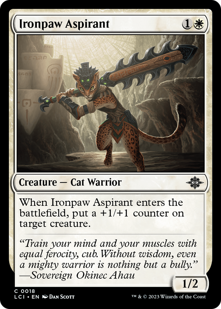 Ironpaw Aspirant [The Lost Caverns of Ixalan] | The Time Vault CA