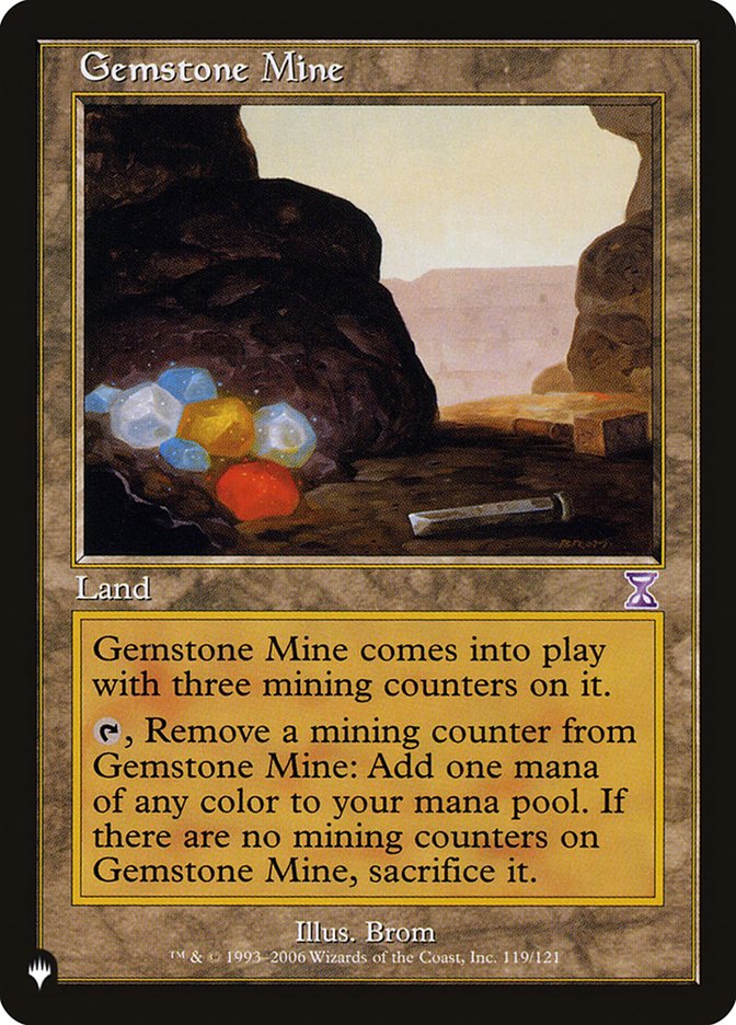 Gemstone Mine [The List] | The Time Vault CA