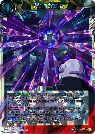 Restrain (BT7-098) [Assault of the Saiyans] | The Time Vault CA