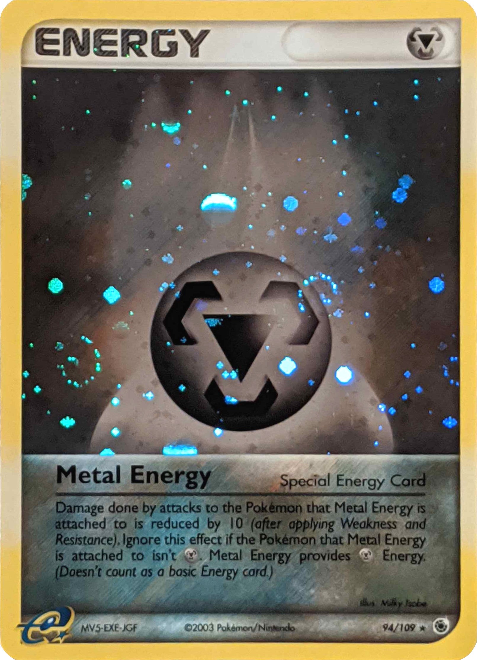 Metal Enery (94/109) (Cosmos Holo) [EX: Ruby & Sapphire] | The Time Vault CA