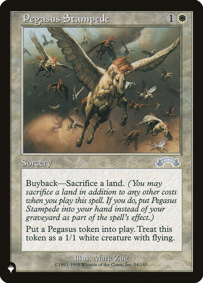 Pegasus Stampede [The List] | The Time Vault CA