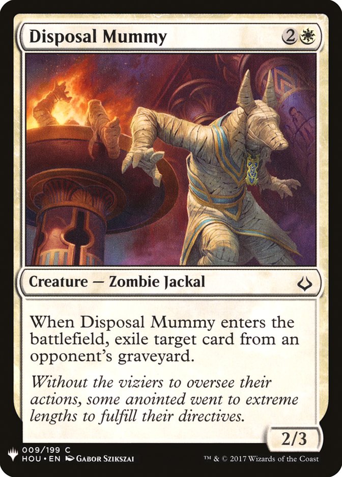 Disposal Mummy [Mystery Booster] | The Time Vault CA