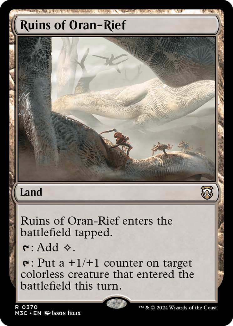 Ruins of Oran-Rief (Ripple Foil) [Modern Horizons 3 Commander] | The Time Vault CA