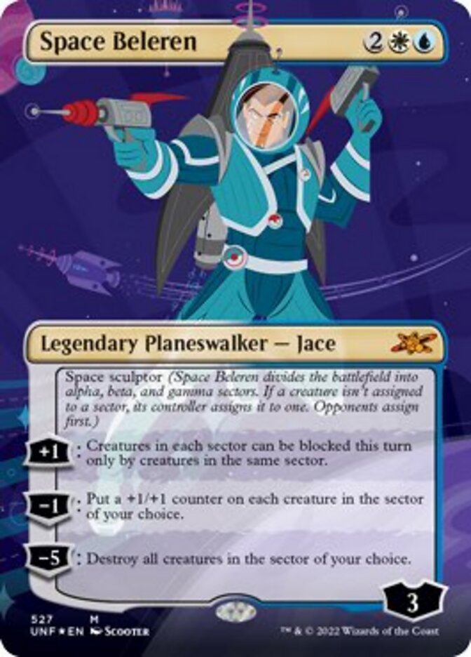 Space Beleren (Borderless) (Galaxy Foil) [Unfinity] | The Time Vault CA