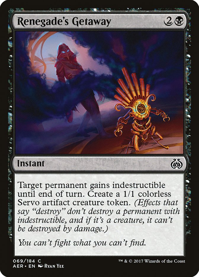 Renegade's Getaway [Aether Revolt] | The Time Vault CA