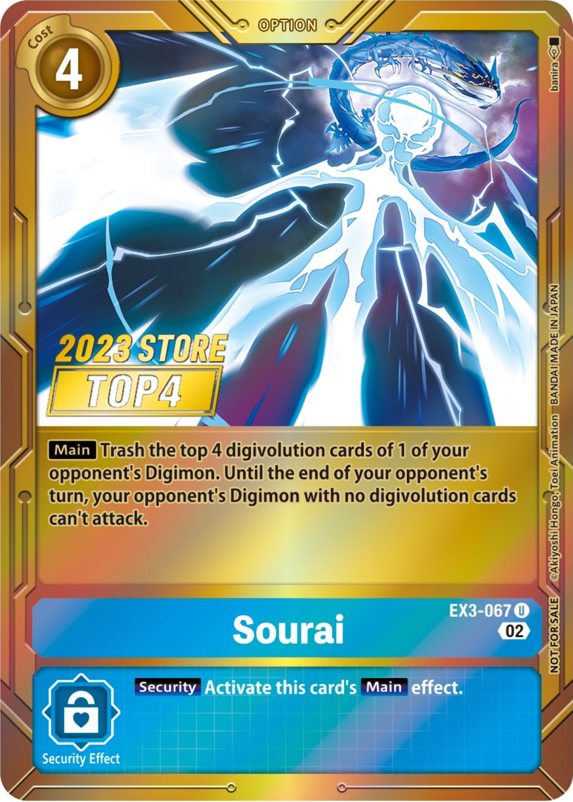 Sourai (2023 Store Top 4) [Draconic Roar] | The Time Vault CA