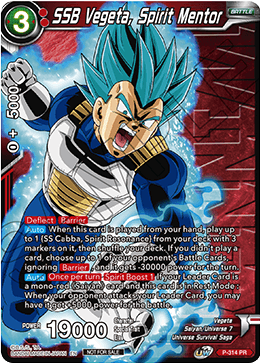 SSB Vegeta, Spirit Mentor (Winner Stamped) (P-314) [Tournament Promotion Cards] | The Time Vault CA