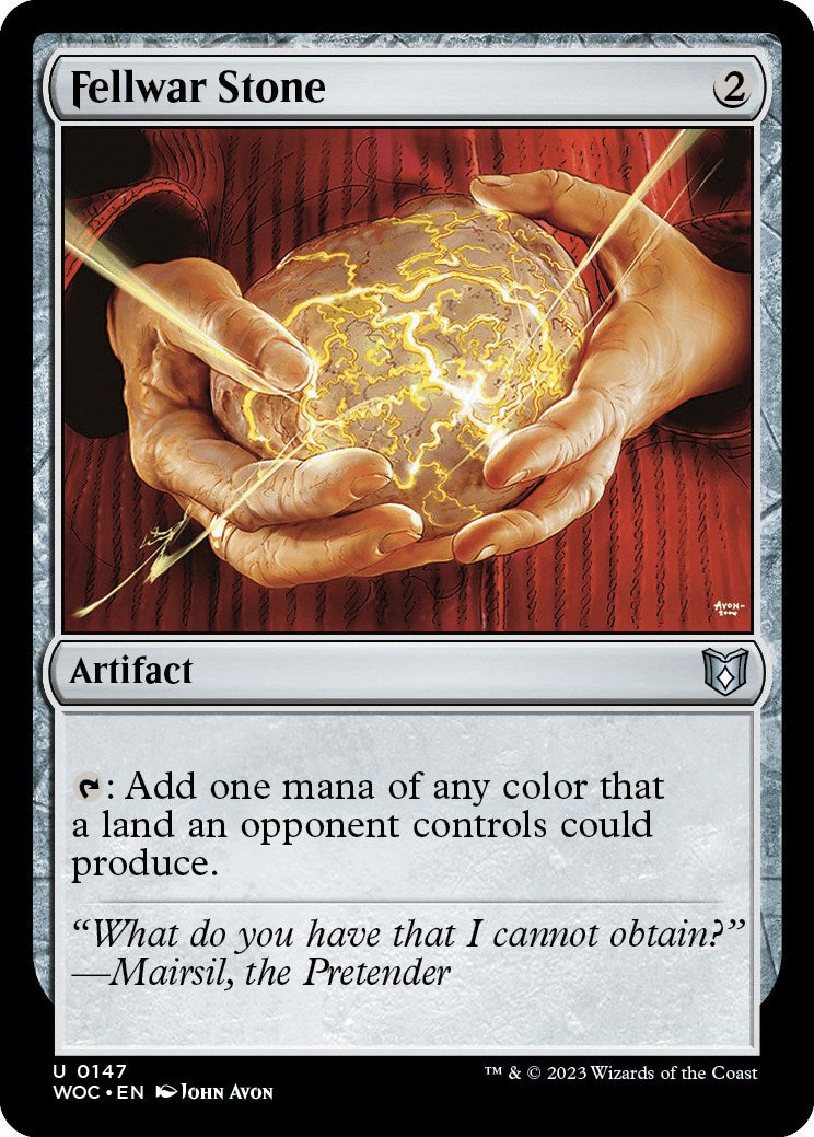 Fellwar Stone [Wilds of Eldraine Commander] | The Time Vault CA