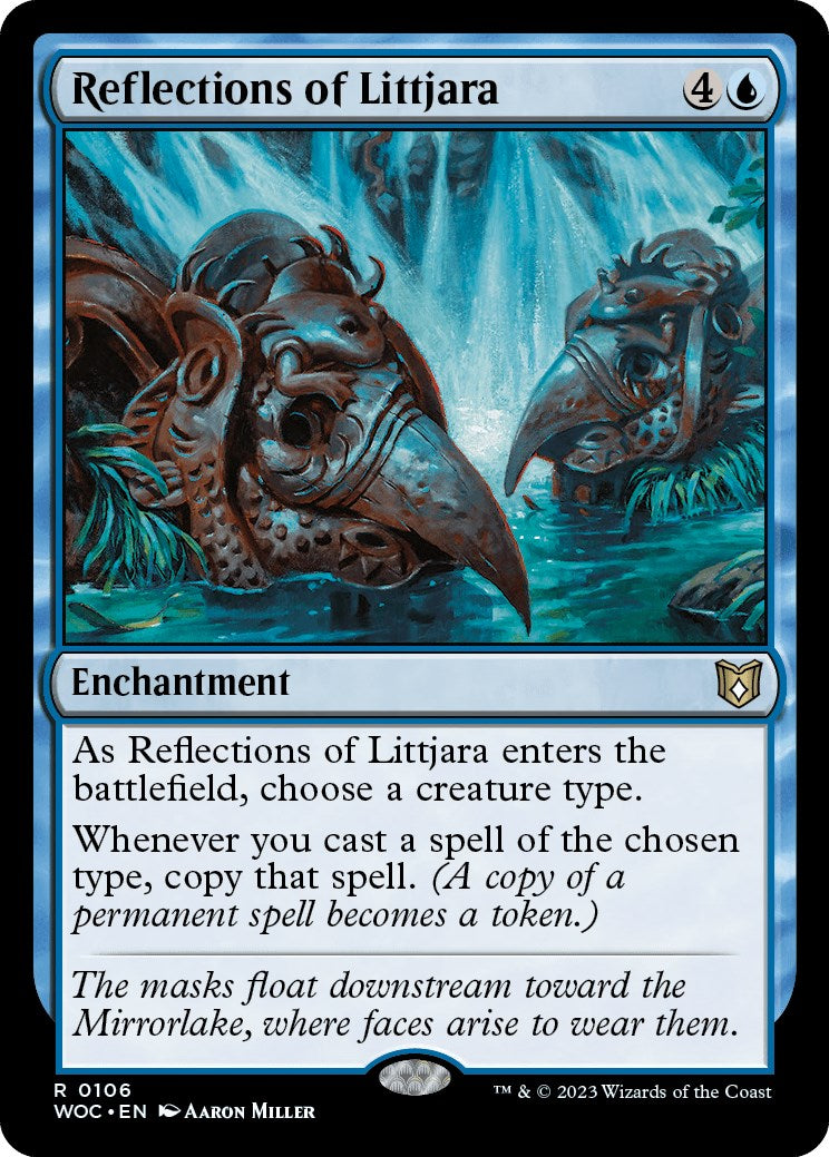 Reflections of Littjara [Wilds of Eldraine Commander] | The Time Vault CA