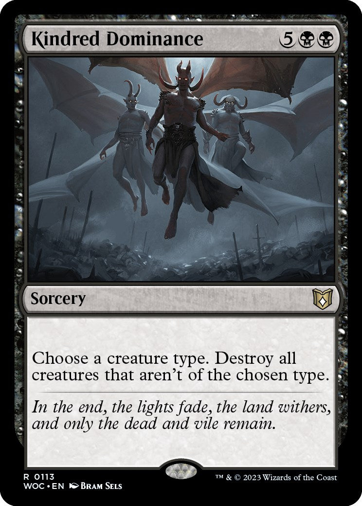 Kindred Dominance [Wilds of Eldraine Commander] | The Time Vault CA