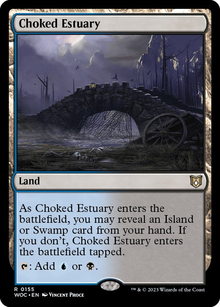 Choked Estuary [Wilds of Eldraine Commander] | The Time Vault CA