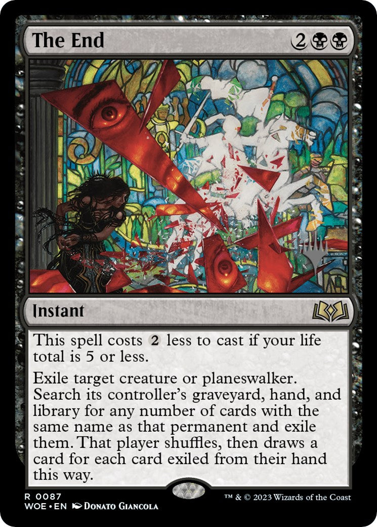 The End (Promo Pack) [Wilds of Eldraine Promos] | The Time Vault CA