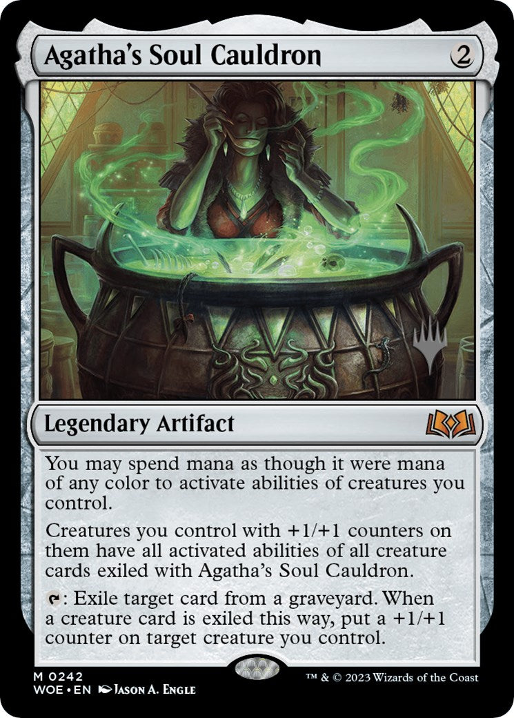 Agatha's Soul Cauldron (Promo Pack) [Wilds of Eldraine Promos] | The Time Vault CA