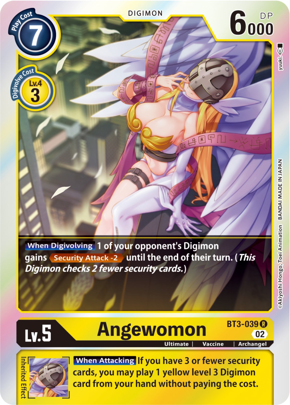 Angewomon [BT3-039] [Resurgence Booster] | The Time Vault CA