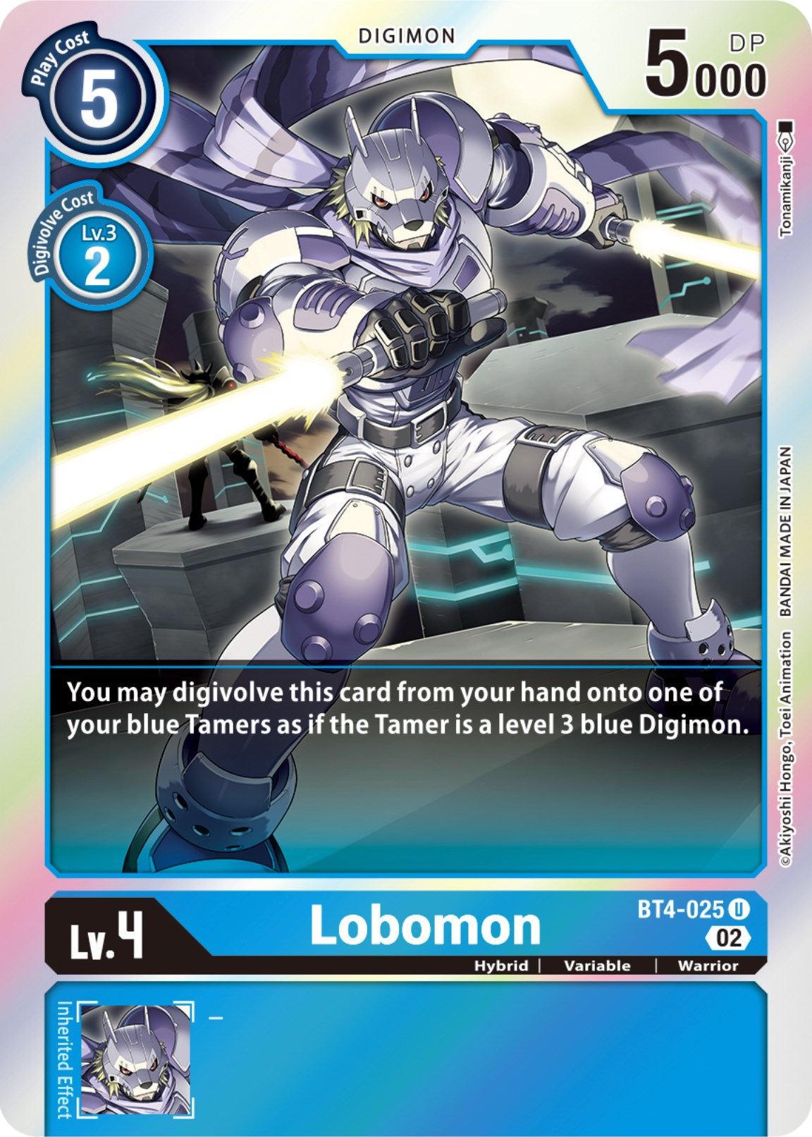 Lobomon [BT4-025] [Resurgence Booster] | The Time Vault CA