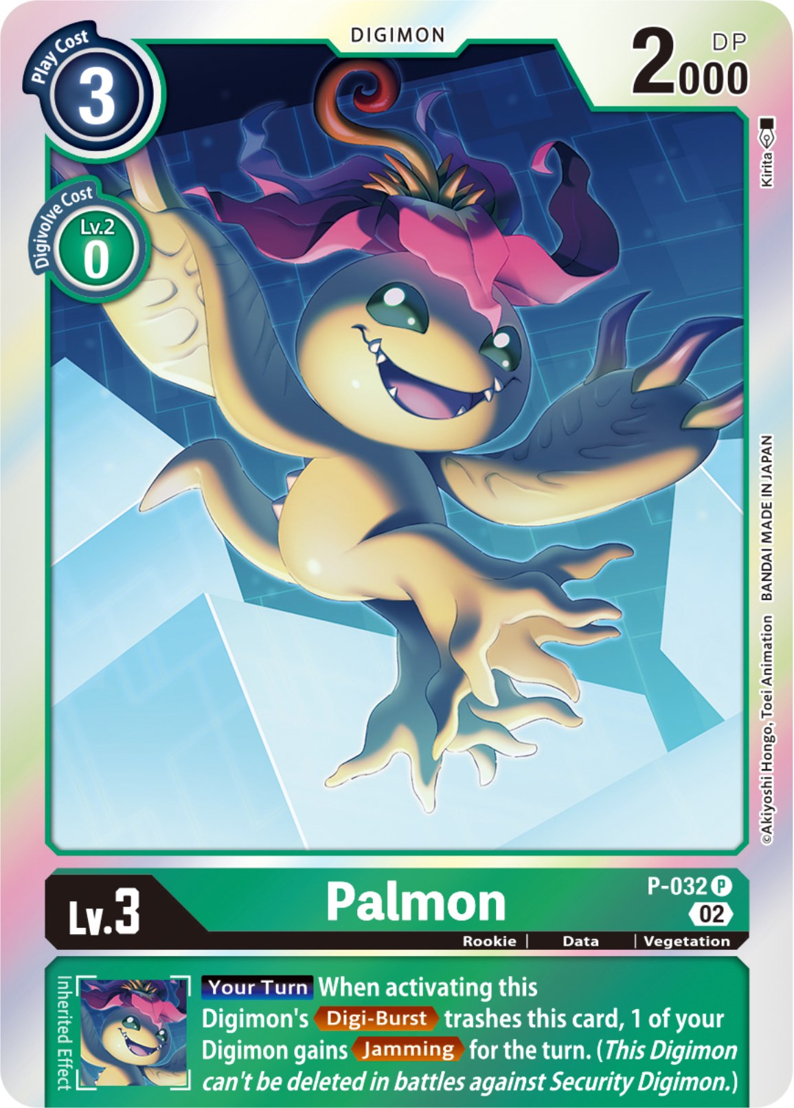 Palmon [P-032] [Resurgence Booster] | The Time Vault CA