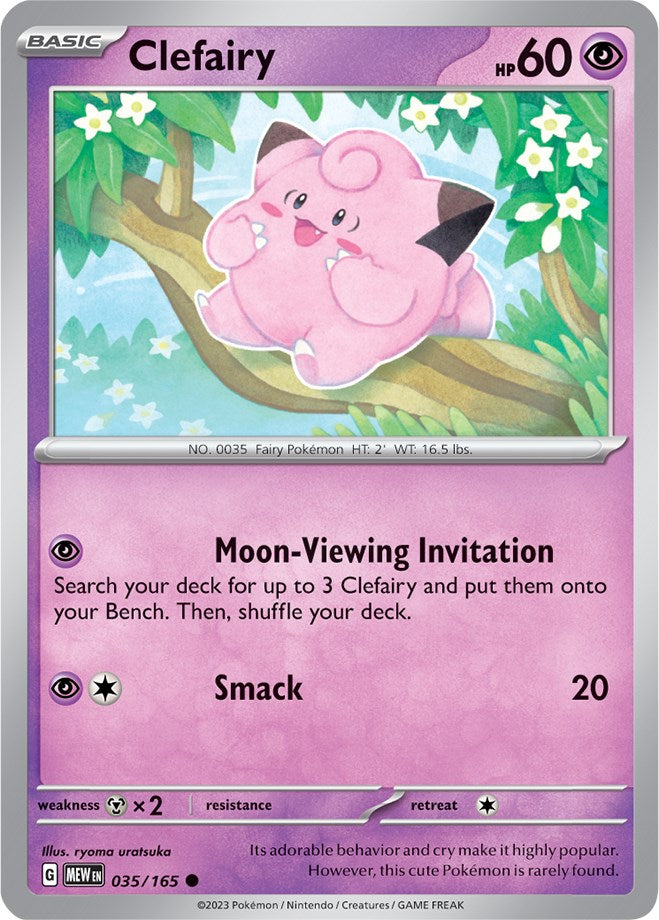 Clefairy (035/165) [Scarlet & Violet 151] | The Time Vault CA