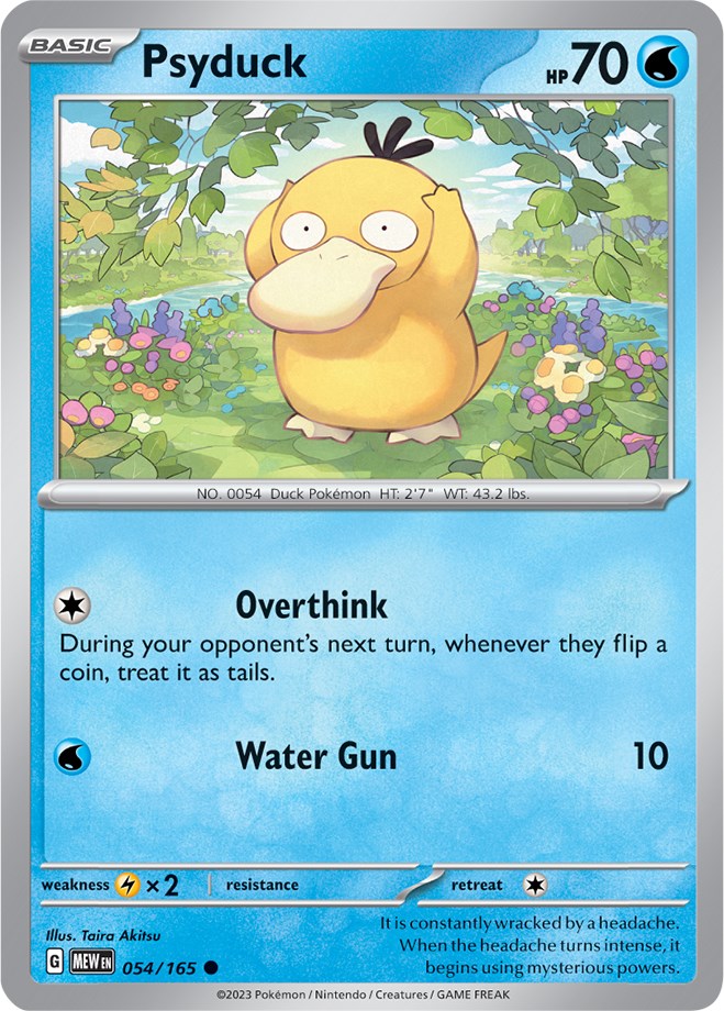 Psyduck (054/165) [Scarlet & Violet 151] | The Time Vault CA