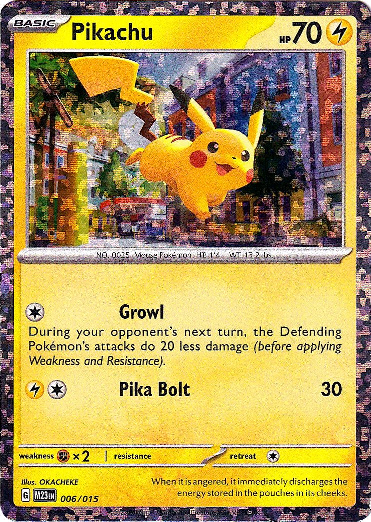 Pikachu (006/015) [McDonald's Promos: 2023 Collection] | The Time Vault CA