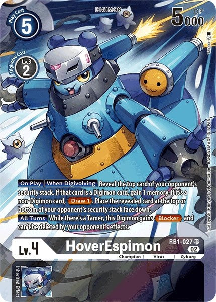 HoverEspimon (Textured Alternate Art) [Resurgence Booster] | The Time Vault CA