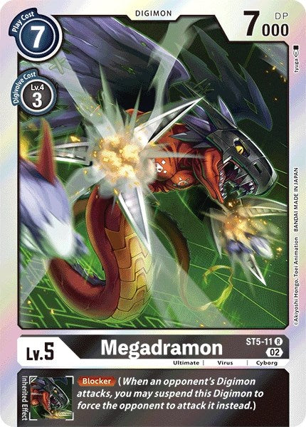 Megadramon (Resurgence Booster Reprint) [Resurgence Booster] | The Time Vault CA