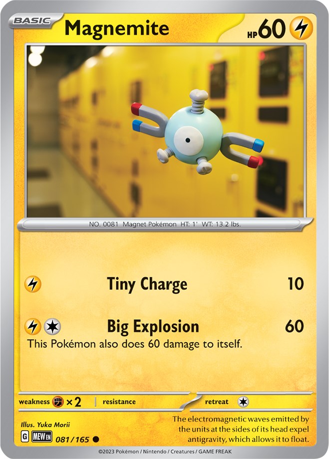 Magnemite (081/165) [Scarlet & Violet 151] | The Time Vault CA