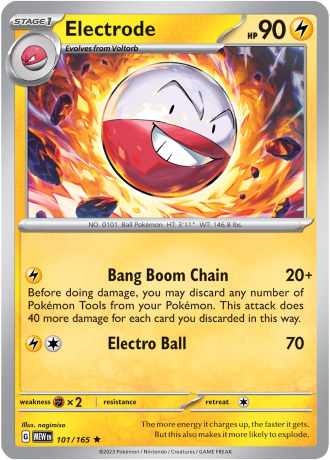 Electrode (101/165) [Scarlet & Violet 151] | The Time Vault CA