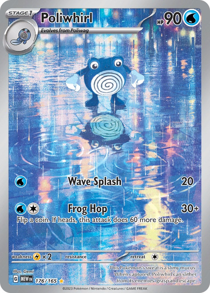 Poliwhirl (176/165) [Scarlet & Violet 151] | The Time Vault CA