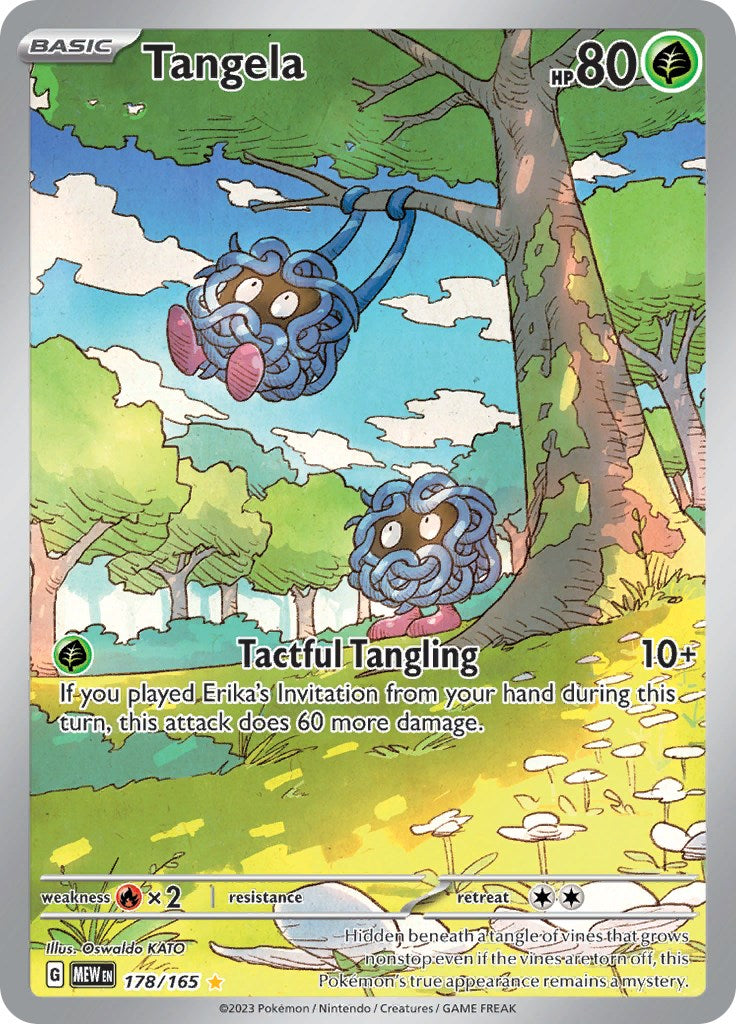 Tangela (178/165) [Scarlet & Violet: 151] | The Time Vault CA