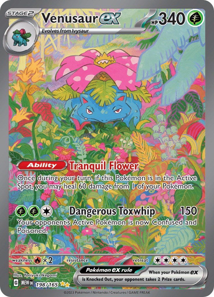 Venusaur ex (198/165) [Scarlet & Violet: 151] | The Time Vault CA