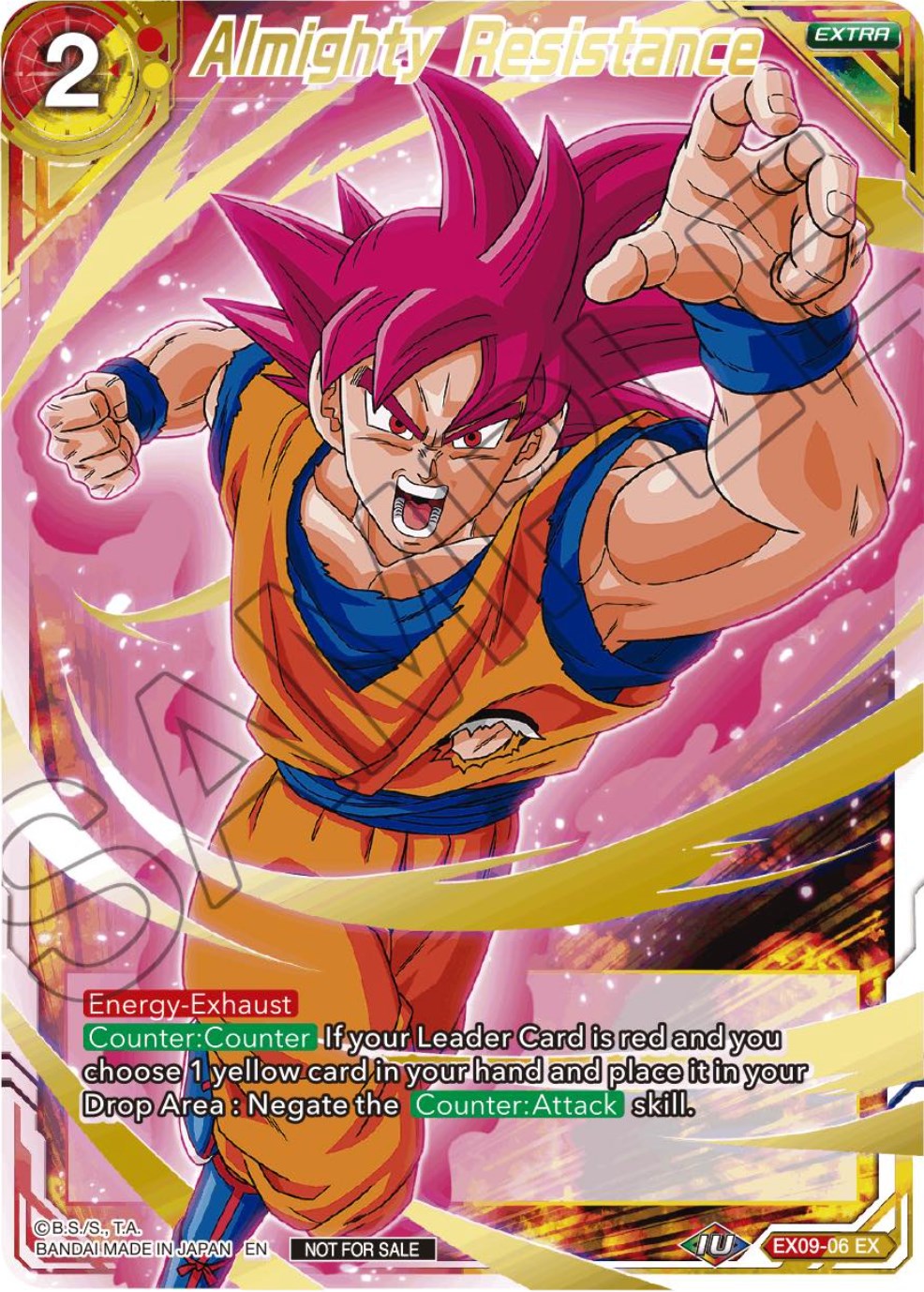 Almighty Resistance (Alt. Art Card Set 2023 Vol. 3) (EX09-06) [Tournament Promotion Cards] | The Time Vault CA