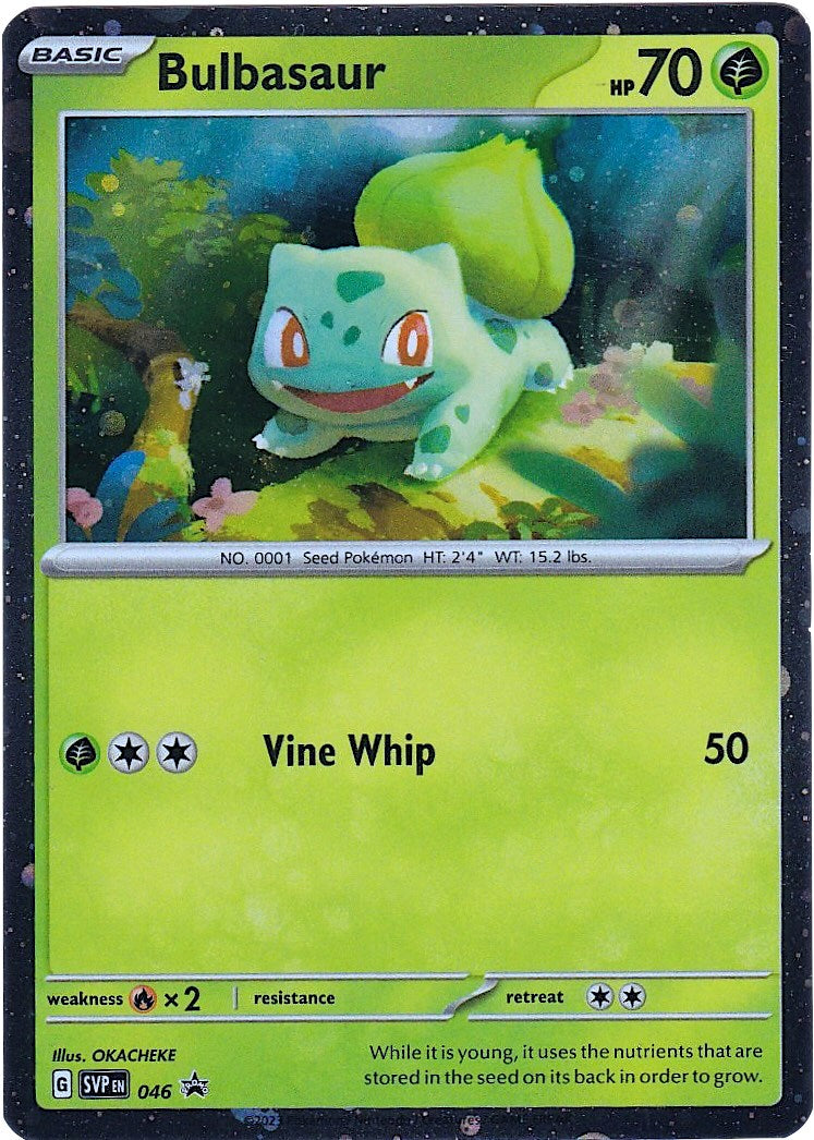 Bulbasaur (046) (Cosmos Holo) [Scarlet & Violet: Black Star Promos] | The Time Vault CA