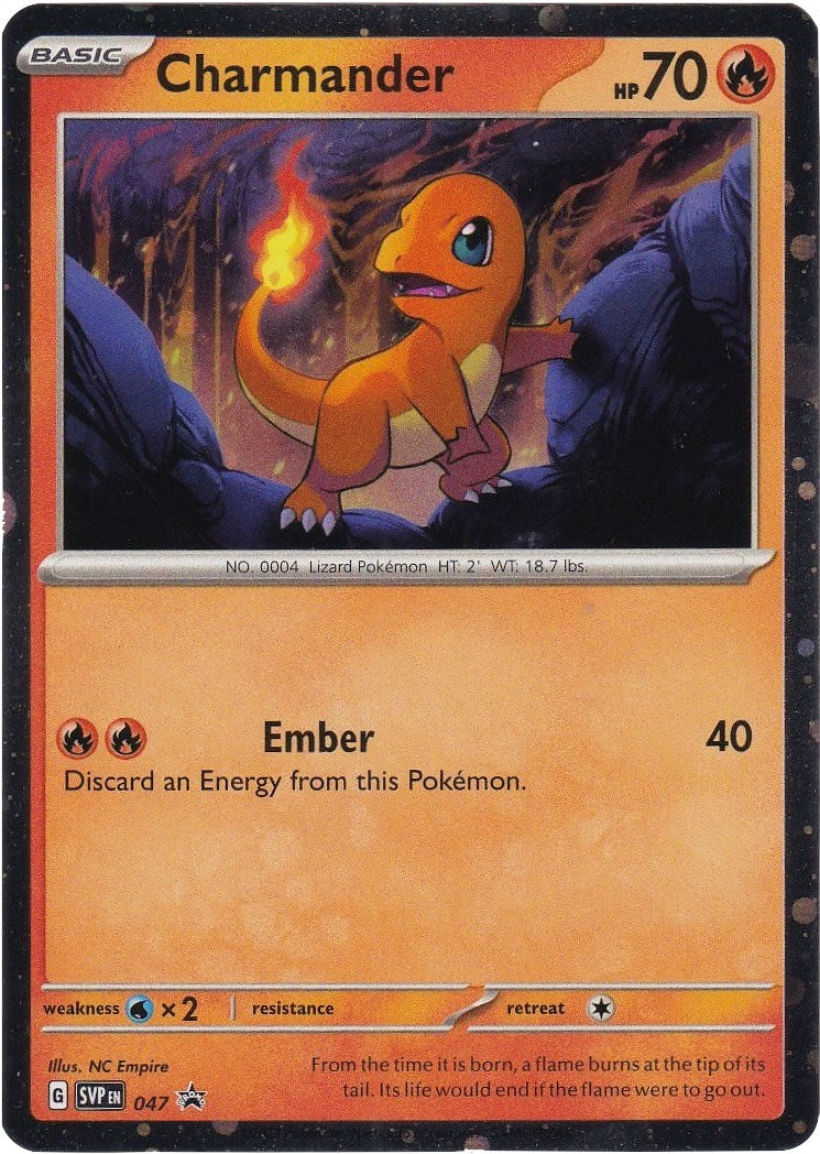 Charmander (047) (Cosmos Holo) [Scarlet & Violet: Black Star Promos] | The Time Vault CA