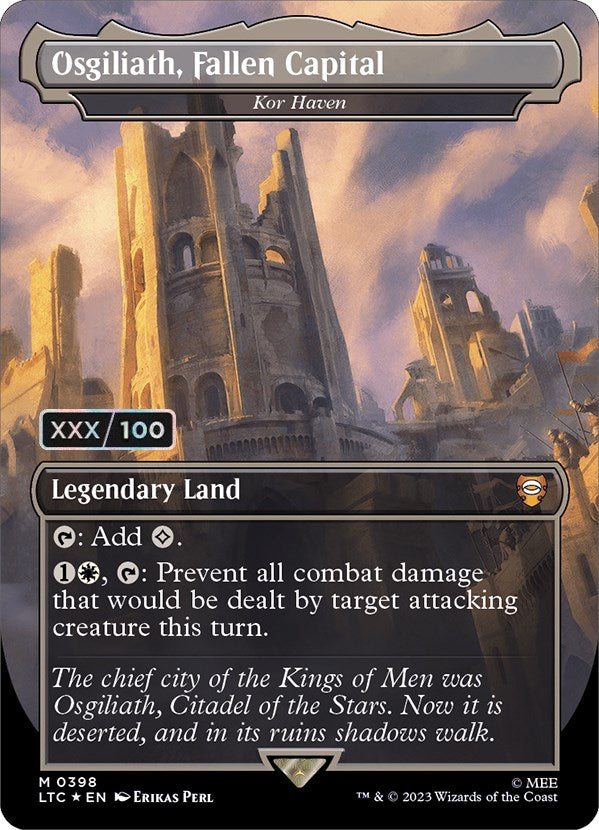 Osgiliath, Fallen Capital - Kor Haven (Serialized) [The Lord of the Rings: Tales of Middle-Earth Commander] | The Time Vault CA