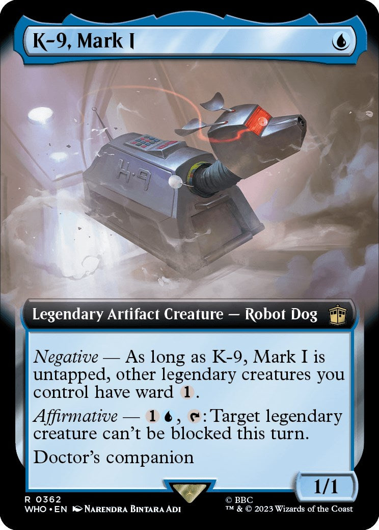 K-9, Mark I (Extended Art) [Doctor Who] | The Time Vault CA